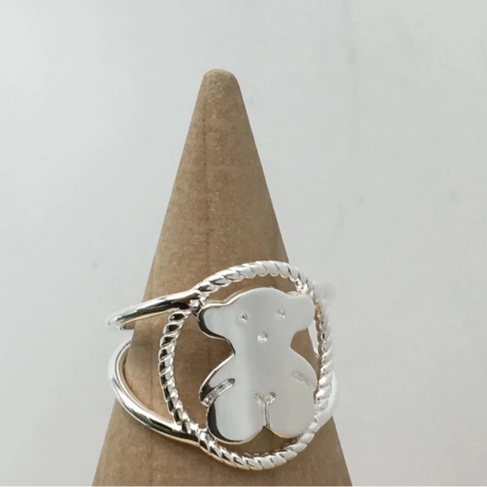 Silver Bear Ring only 6.5